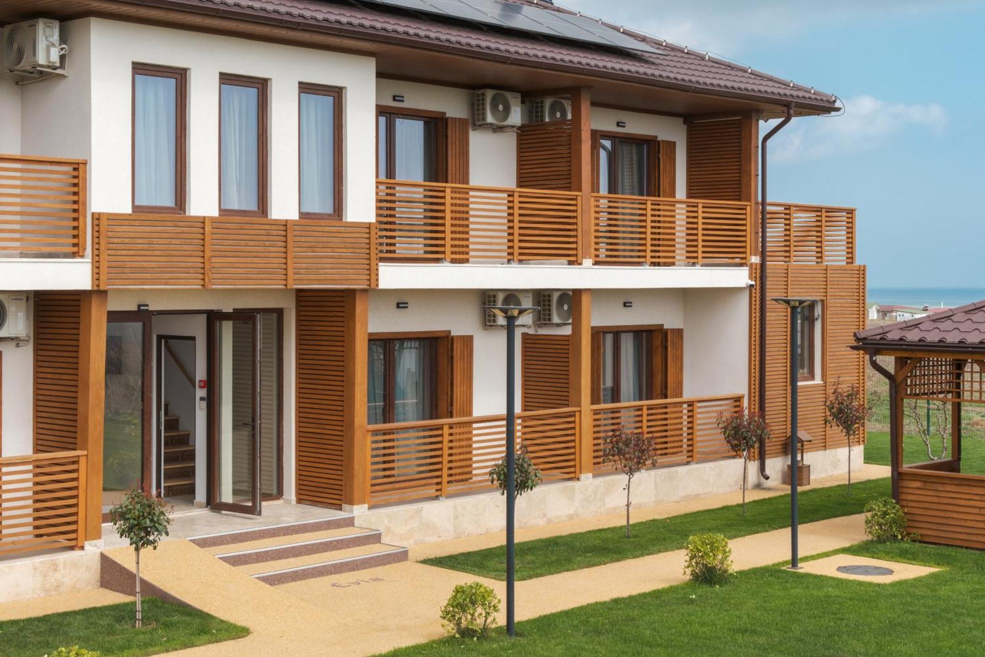 Pensiunea Evia Corbu Corbu  Exteriör bild