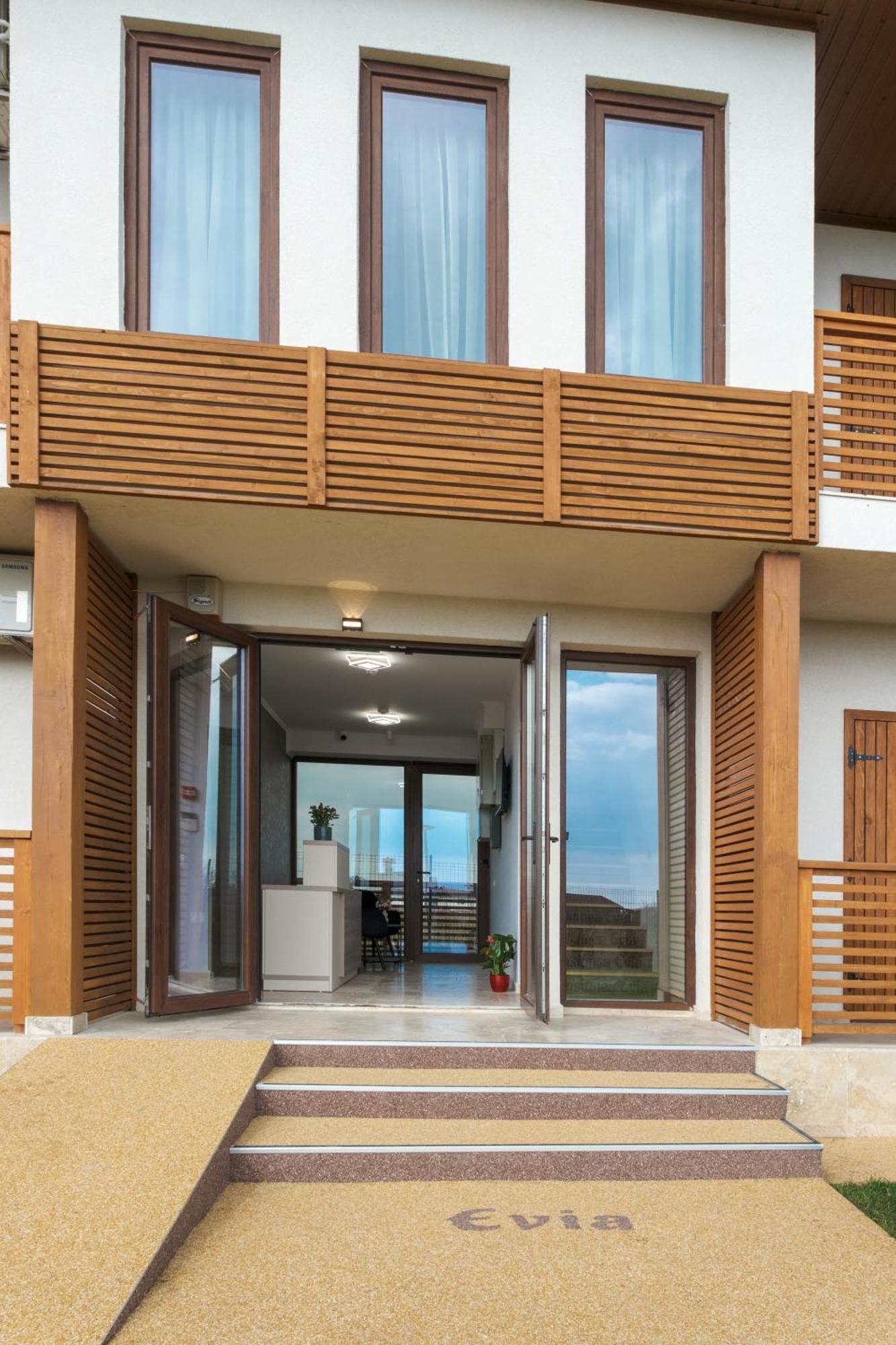Pensiunea Evia Corbu Corbu  Exteriör bild