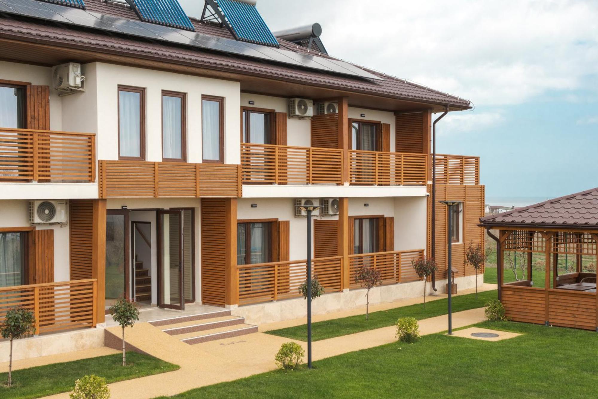 Pensiunea Evia Corbu Corbu  Exteriör bild